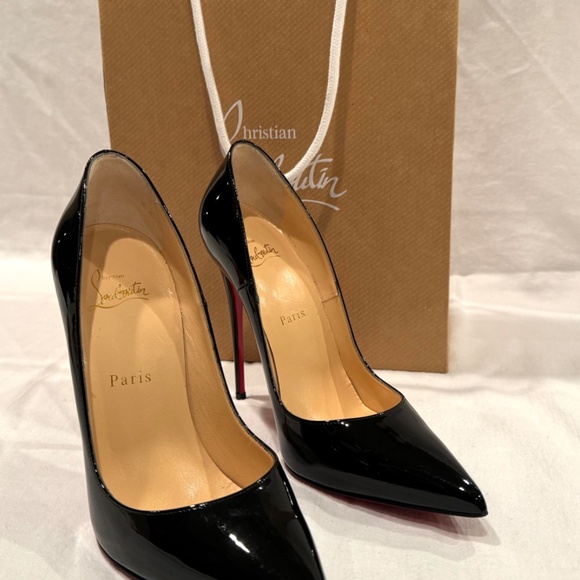 Christian Louboutin | So Kate - 120mm Pumps | Patent Calf Leather - Black - Picture 4 of 10